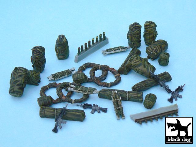 1:48 US modern equipment 2 accessories set