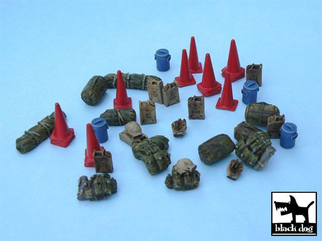 1:48 US modern equipment 3 accessories set