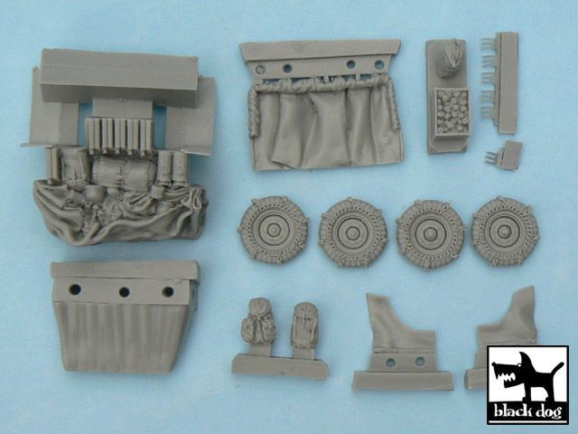 1:48 Krupp Protze accessories set