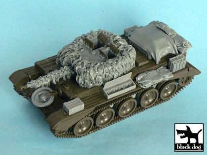 1:48 Cromwell Hessian tape camo net for Tamiya 32528, 11 resin parts