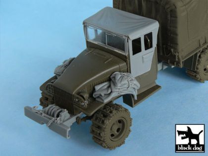 1:48 US 2 1/2 ton Cargo Truck accessories set for Tamiya 32548, 10 resin parts