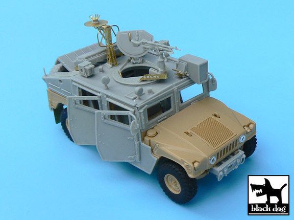 1:48 IDF Uparmored Humvee conversion set for Tamiya kit, 50+ resin parts & PE parts