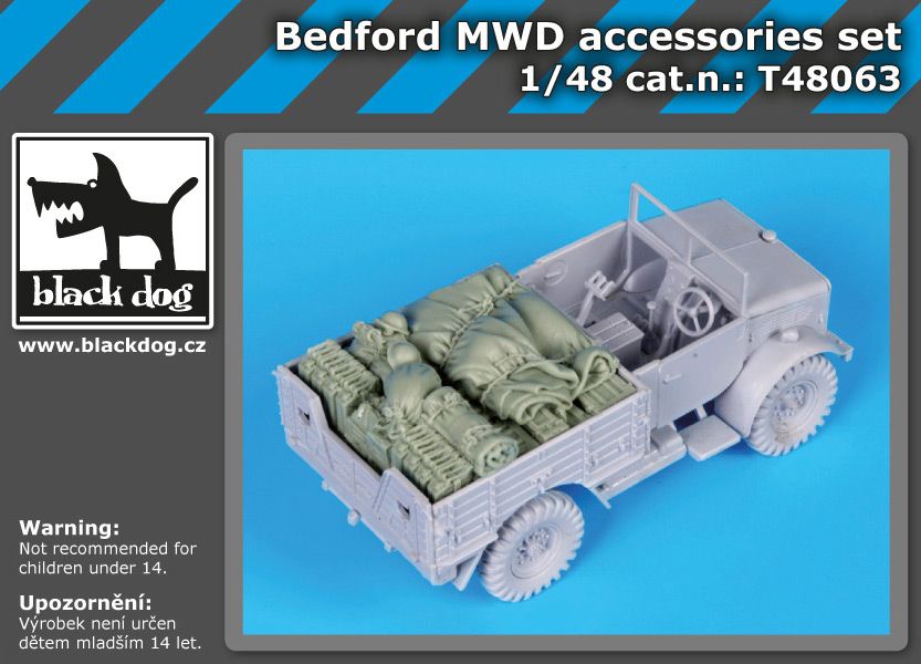 1:48 Bedford MWD accessories set for Airfix