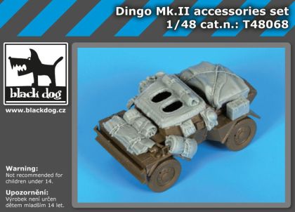 1:48 Dingo MK II Aáccessories set for Tamiya