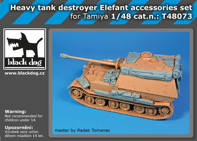 1:48 Heavy Tank Destroyer Elefant - Accessories Set (for Tamiya kits)