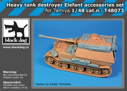 1:48 Heavy Tank Destroyer Elefant - Accessories Set (for Tamiya kits)