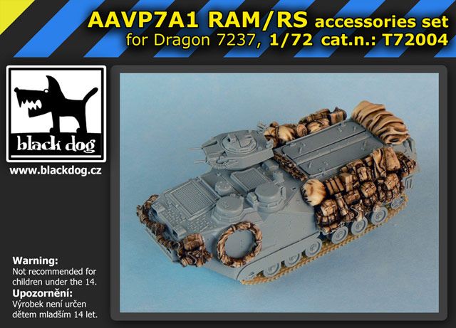 1:72 AAVP7A1 RAM/RS for Dragon 07237, 10 resin parts