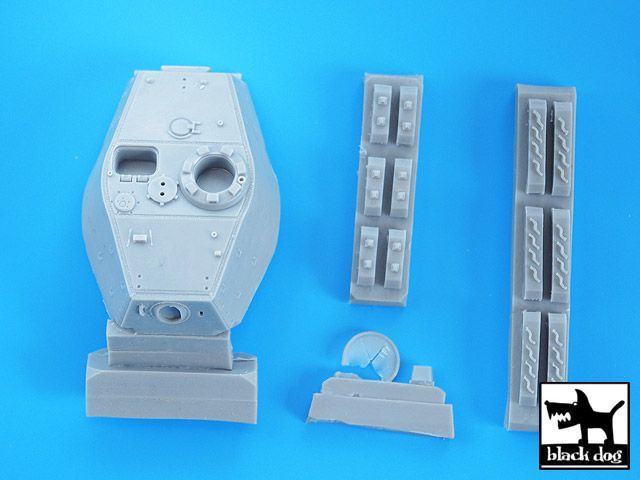 1:72 King Tiger turret