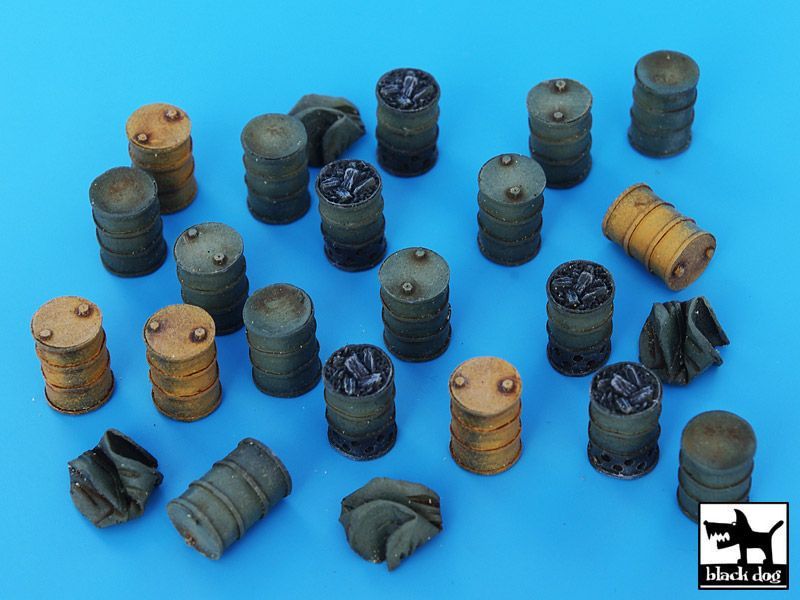 1:72 Barrels accessories set