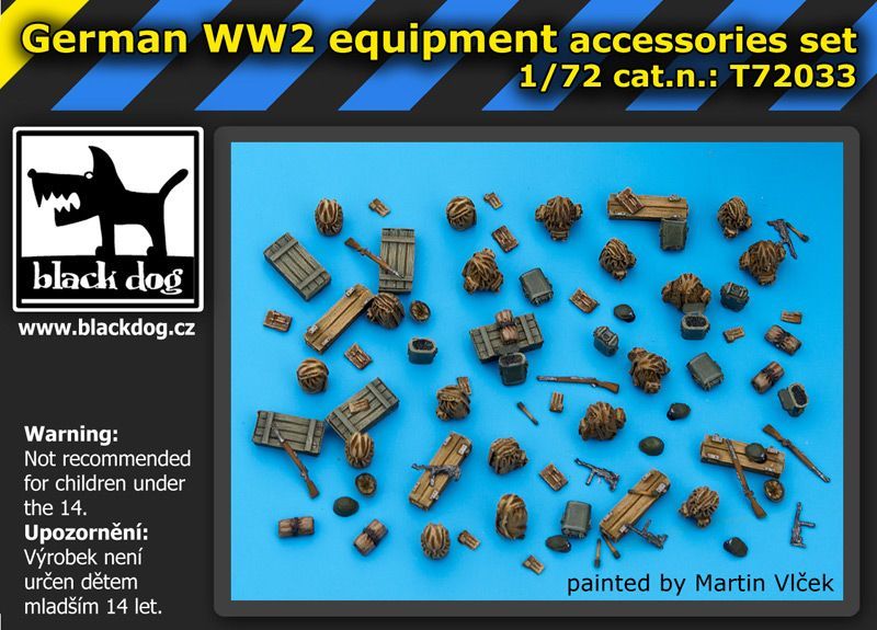1:72 German WW II equipment