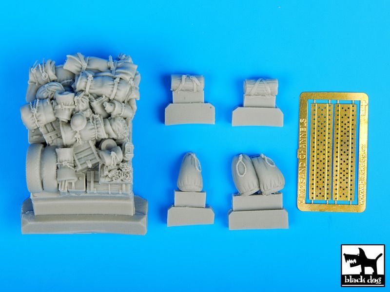 1:72 British Chevrolet 30 cwt accesories set