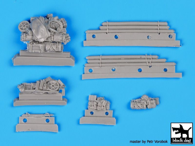 1:72 Sherman accessories set