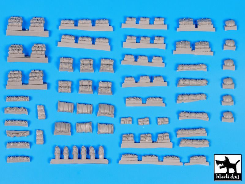 1:72 Tentage plus bedrols 2 accessories set