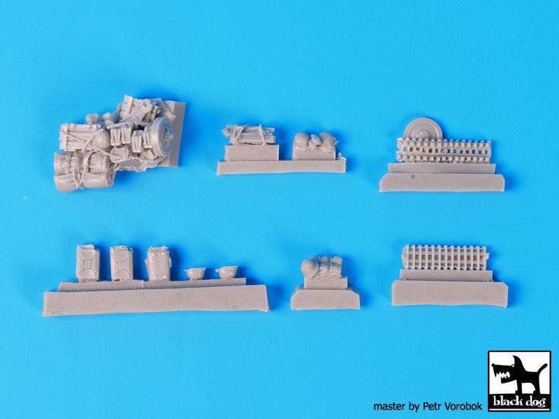1:72 Pz Kpfw II ausf C accessories set