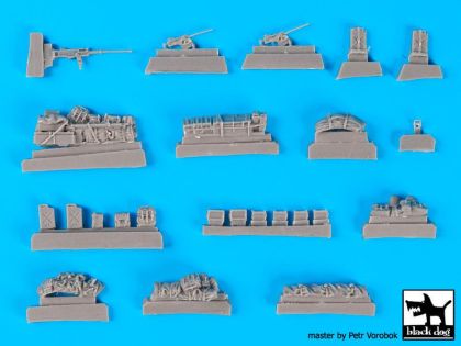 1:72 M 3 Scout car accessories set