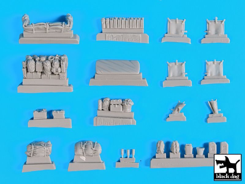 1:72 Sd.Kfz 7 accessories set