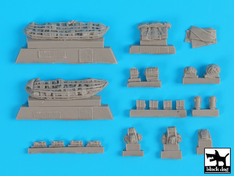 1:72 British Warrior accessories set