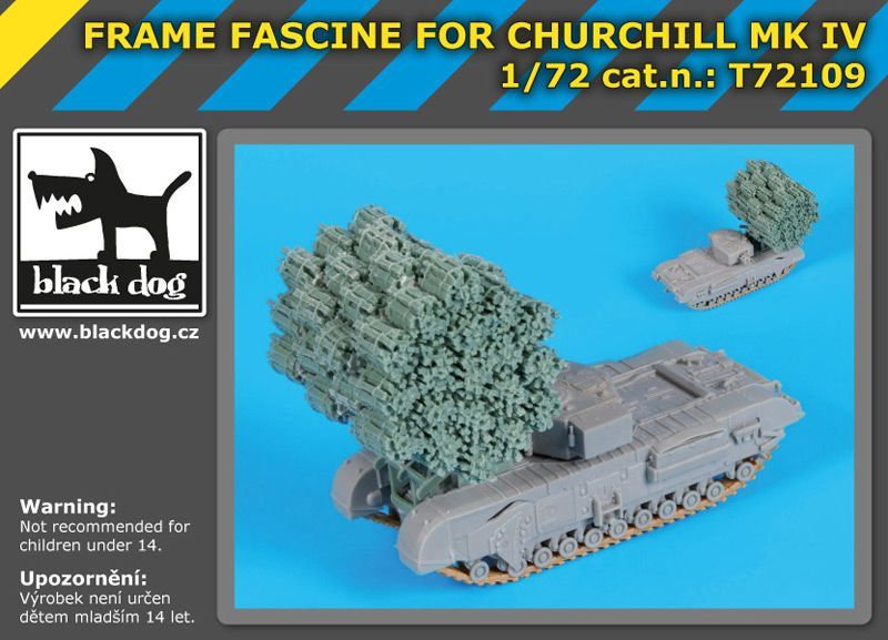 1:72 Frame fascine for Churchill MK IV for Dragon