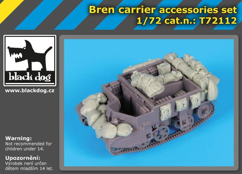 1:72 Bren carrier accessories set for IBG Models