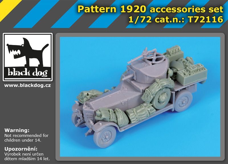 1:72 Pattern 1920 accessories set for Roden