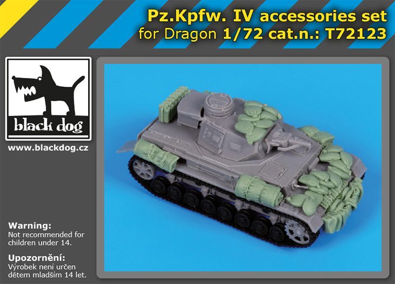 1:72 Pz.Kpfw. IV accessories set for Dragon