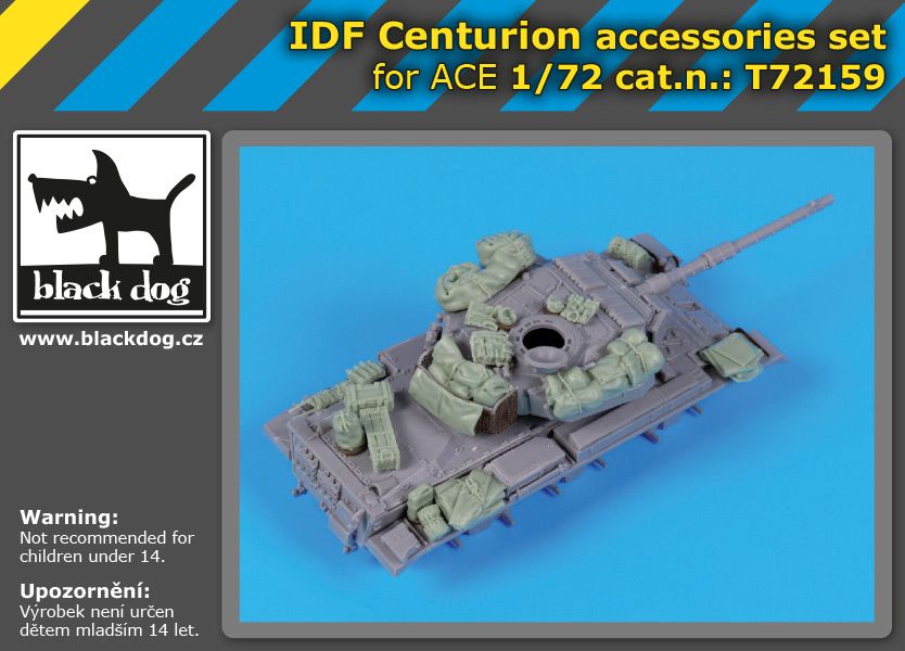 1:72 IDF Centurion - Accessories Set (for ACE kits)
