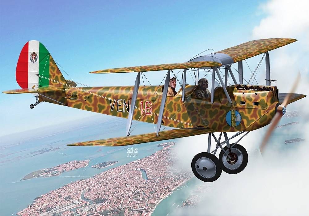 1:72 Caproni Ca.100 'Landplane' - Italian Training Aircraft