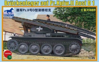 1:35 Bruckenleger auf pz.Kpfw. II ausf D1