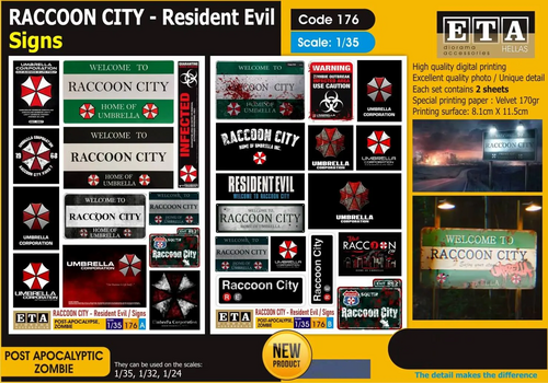 1:35 Raccoon City - Signs
