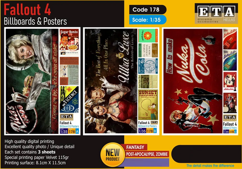 1:35 Fallout 4 - Billboards & posters