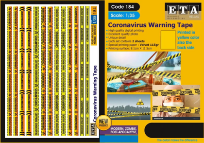 1:35 Coronavirus Warning Tape
