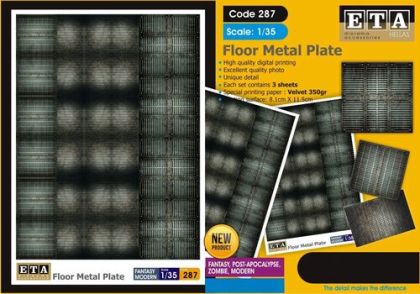 1:35 Floor Metal Plate