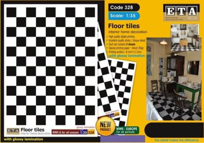 1:35 Floor Tiles / Gloss