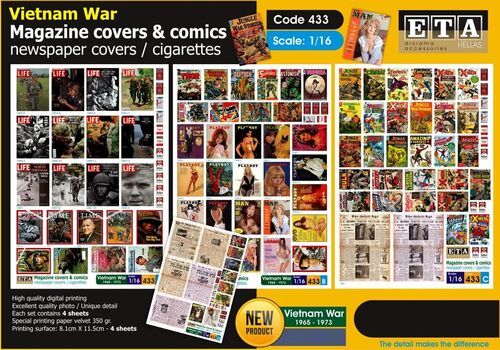 1:16 US Magazine Covers & Comics