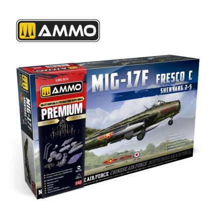1:48 MiG-17F Shenyang J-5 Vietnam-China-North Korea (Premium Edition)