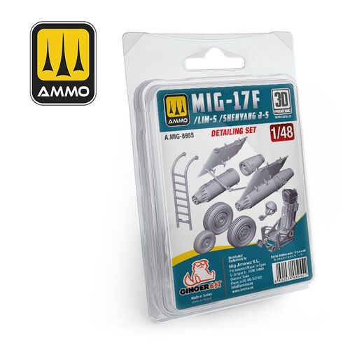 1:48 MiG-17F /LIM-5 /SHENYANG J-5 Detailing Set ( 1 UDS)