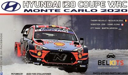 1:24 HYUNDAI i20 Coupe WRC MONTE CARLO 2020