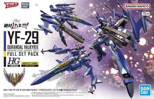 YF-29 DURANDAL VALKYRIE (MAXIMILAN JENIUS USE) FULL SET PACK