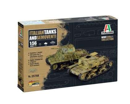 1:56 Italian Tanks & Semoventi
