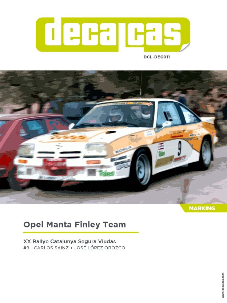 1:24 Finley Team Opel Manta 400