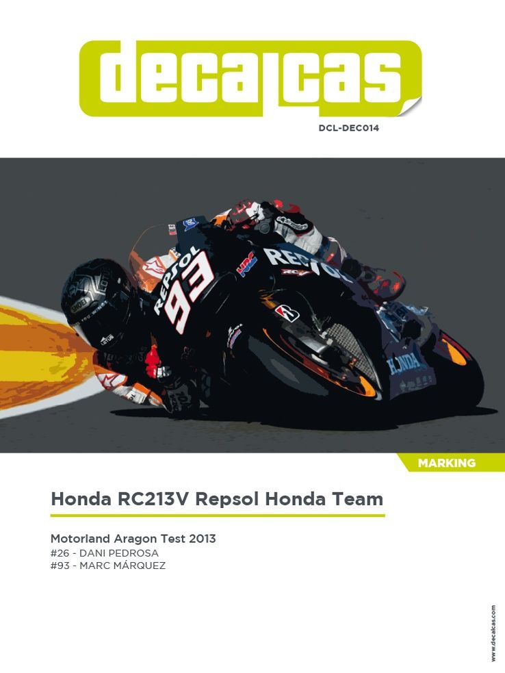 1:12 Honda RC213V Repsol Honda Team #26, 93