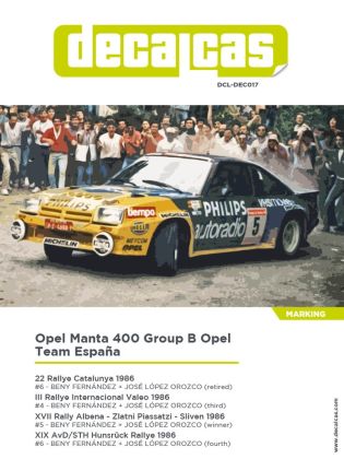 1:24 Opel Manta 400 Team Espaňa