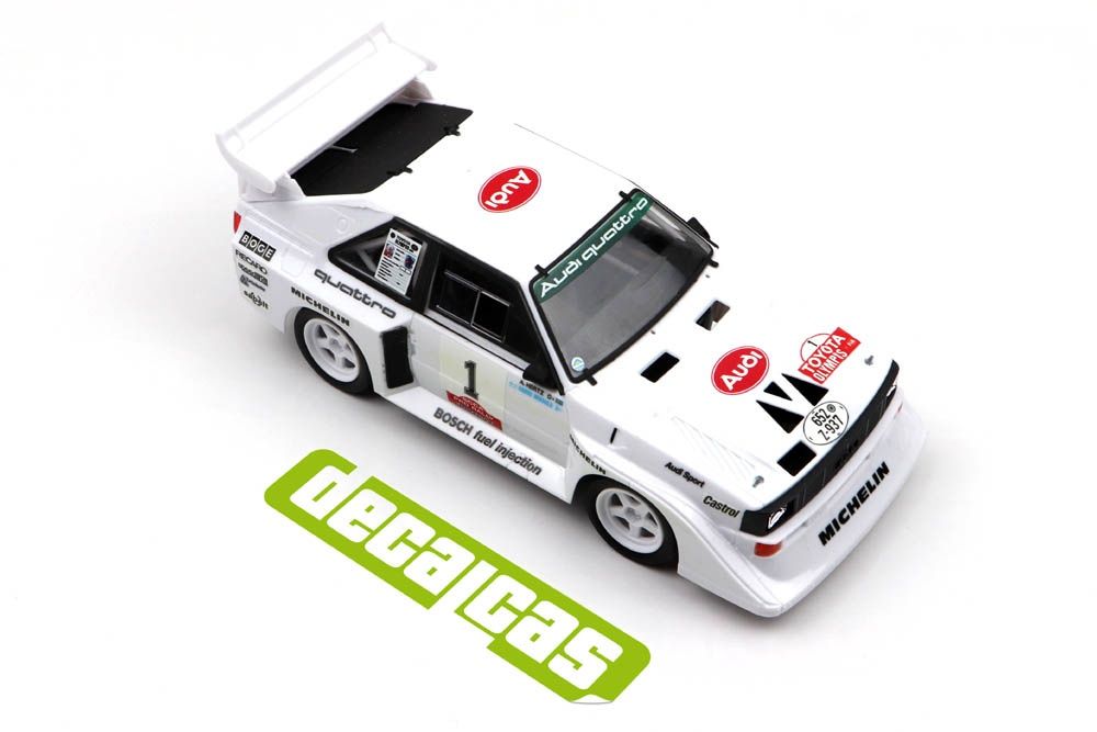 1:24 Audi Quattro Sport S1 Audi Sport Team - Toyota Olympus Rally 1985