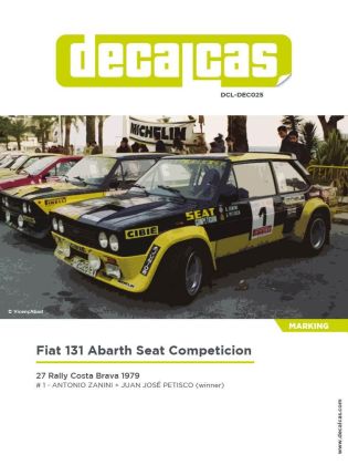 1:24 Fiat 131 Abarth Seat Competicion