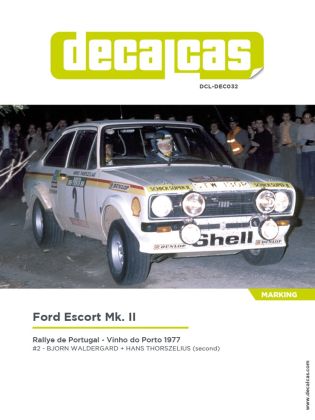 1:24 Ford Escort Mk. II - Portugal Rally - Vinho do Porto 1977