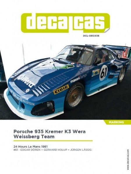 1:24 Porsche Kremer 935 K3 Dick Barbour Racing