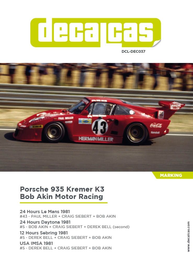 1:24 Porsche Kremer 935 K3