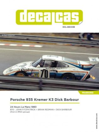1:24 Porsche Kremer 935 K3 sponsored by Dick Barbour Racing - 1980