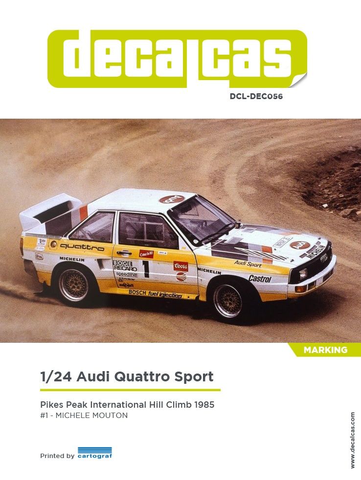 1:24 Audi Quattro Sport Team Audi Sport - 1985