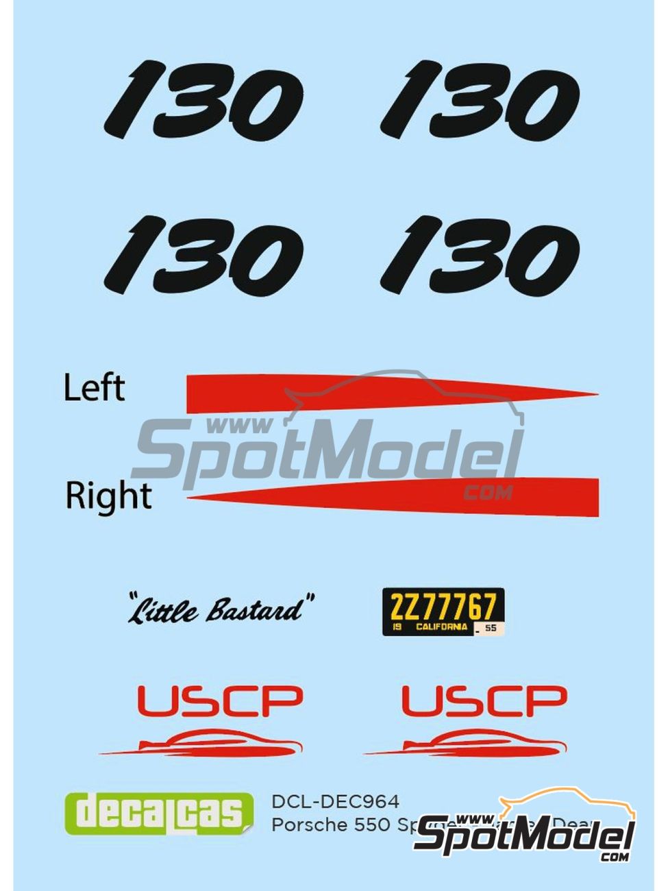 1:24 Porsche 550 Spyder